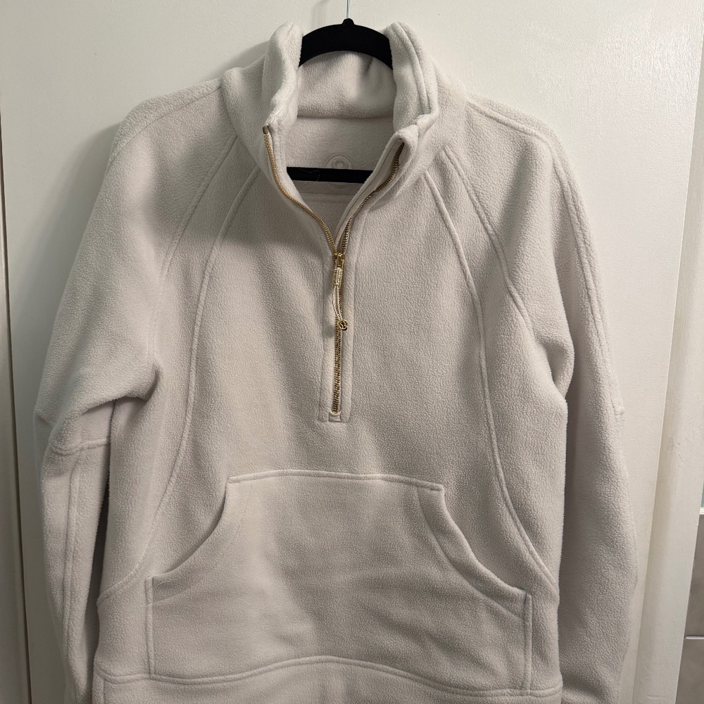 XX SOLD XX Lululemon Fleece Funnel Neck Half Zip Scuba Size XS/S